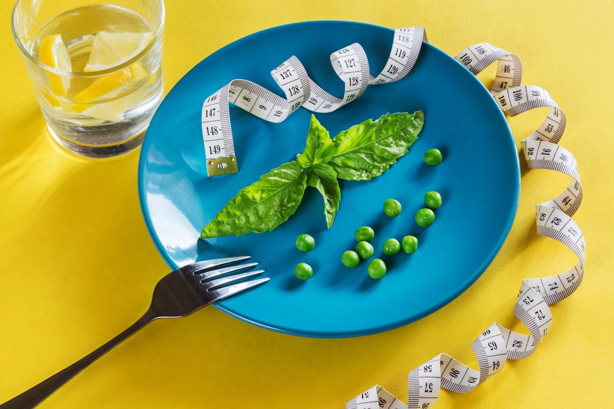 Nutritionist preparing healthy content
